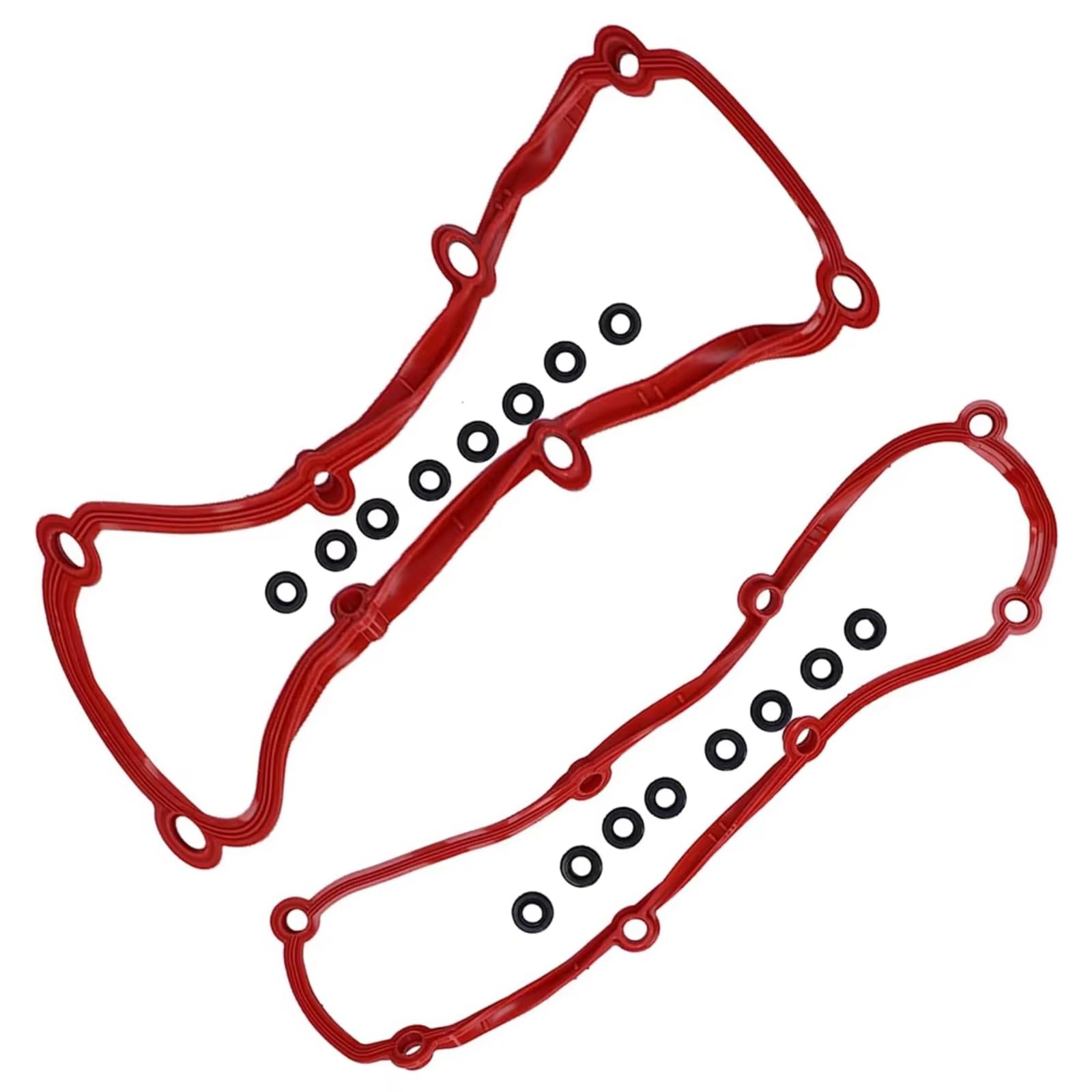 JJRFVBGT Ventildeckeldichtungssatz Kompatibel Mit Dodge Für Caravan 2004 2005 2006 2007 Automotor-Ventildeckel-Dichtungssatz, Ersatz-Autoteile OEM: VS50599R, Dichtung von JJRFVBGT