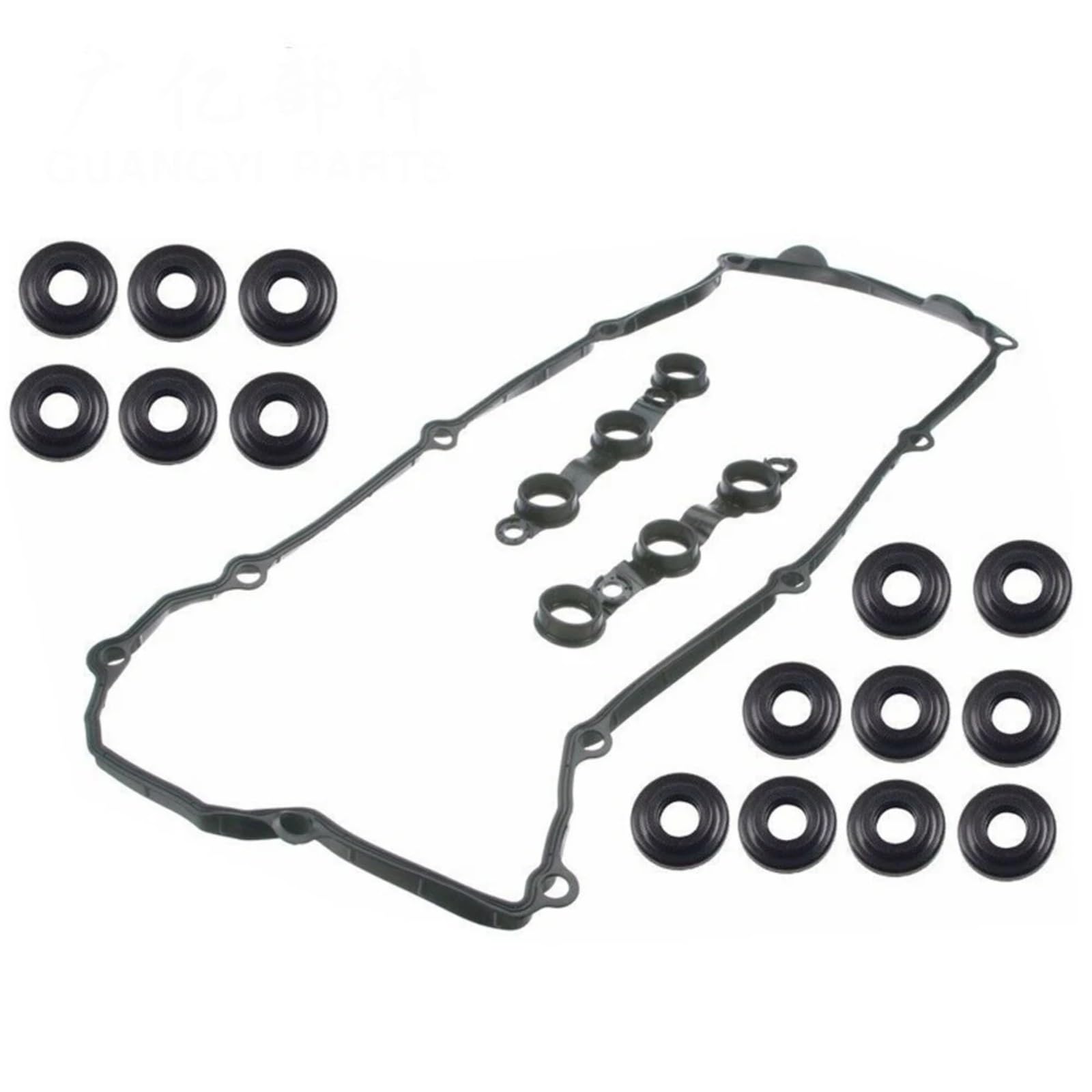 JJRFVBGT Ventildeckeldichtungssatz Kompatibel Mit Für 323i 323is 328i 328iS 528i Z3 Autoventildeckel-Dichtungssatz Gummi-Ersatzteile 1112 9070 532 VS50601R 11121726537 von JJRFVBGT