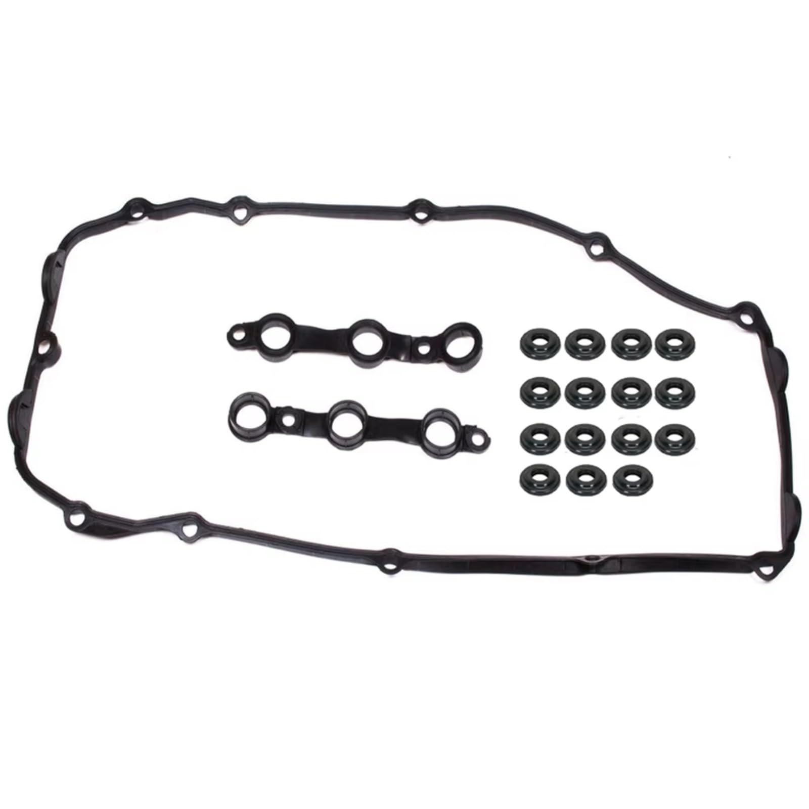 JJRFVBGT Ventildeckeldichtungssatz Kompatibel Mit Für 325i 1992 1993 1994 1995 Automotor-Ventildeckel-Dichtungssatz, Ersatz-OEM: 11129070530 11120034106, Dichtung von JJRFVBGT