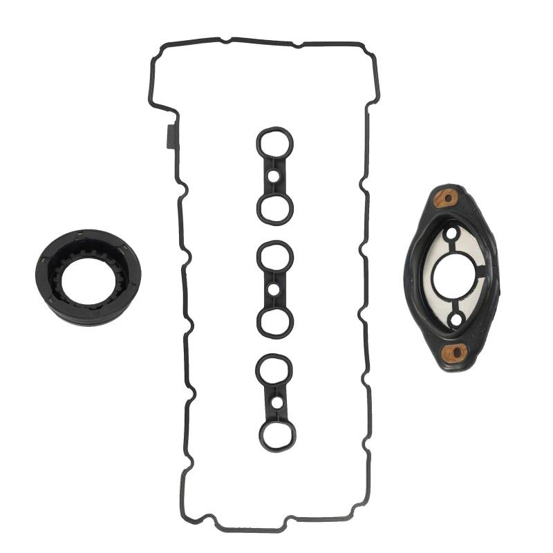 JJRFVBGT Ventildeckeldichtungssatz Kompatibel Mit Für X1 X3 X5 Z4 323i 325i 328i 330i 528i OE: 11127582245 11127559311 Autozubehör Motorventile Deckeldichtung Ventildichtungen von JJRFVBGT