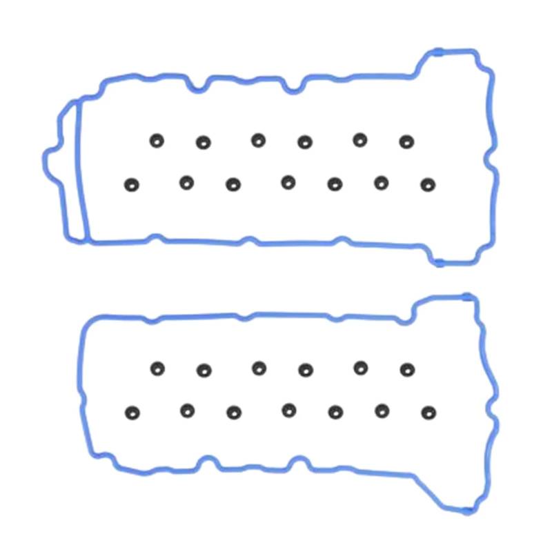JJRFVBGT Ventildeckeldichtungssatz Kompatibel Mit Suzuki Für Grand Für Vitara 2009 2010 Für XL-7 2007 2008 2009 Automotorventile Abdeckung Dichtung Ventile Dichtungen OE: VS50726R 12566250(Blue) von JJRFVBGT