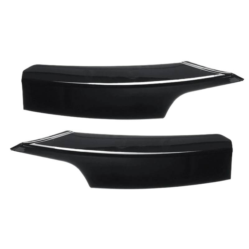 Nebelscheinwerfer Blende Kompatibel Mit F30 F31 2012-2019 Auto Frontstoßstange Lip Splitter Canards Spoiler Nebelscheinwerfer Augenbrauenrahmen Abdeckung Kühlergrill 1 Paar(Glossy Black,Typr-B) von JJRFVBGT