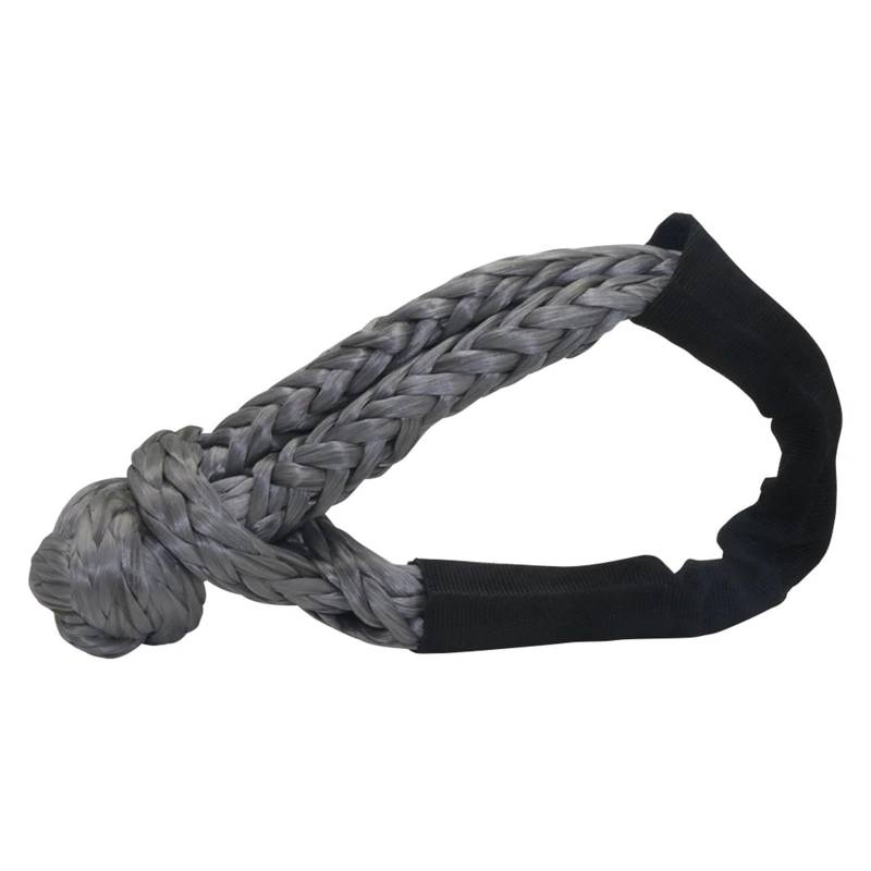 Abschleppseil 15 m Abschleppseil, Winde, Zugseil, Auto-Rettungsseil, Durchmesser 6 mm, 7 mm, optionale Autoreparaturwerkzeuge Abschleppseil Auto(Grey Shackle) von JKELPV