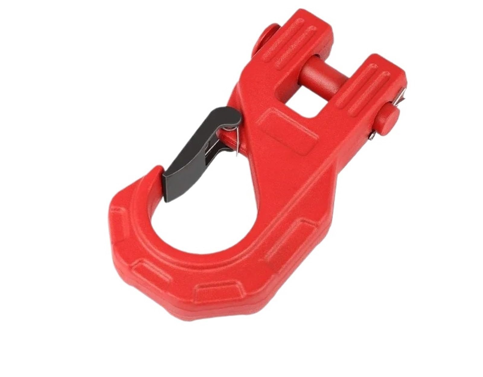 Abschleppseil 3/8" Windenhaken, robust, max. 20 Tonnen, geschmiedeter Stahl, Windenhaken, Windenschlepphaken, Rutschhaken für Synthetisches Seil, Windenkabel Abschleppseil Auto(Orange) von JKELPV