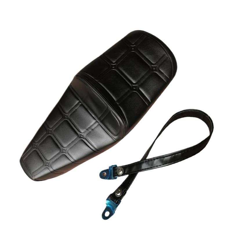 JKELPV Universal Sitzbezüge Für Honda CM125 1 Set Leder Motorrad Sitzkissen Pad Mit Gurt Wasserdicht Staubdicht Motorrad Sitz Abdeckung Motorra zschut Sitzbezüge(Seat Cover Belt) von JKELPV