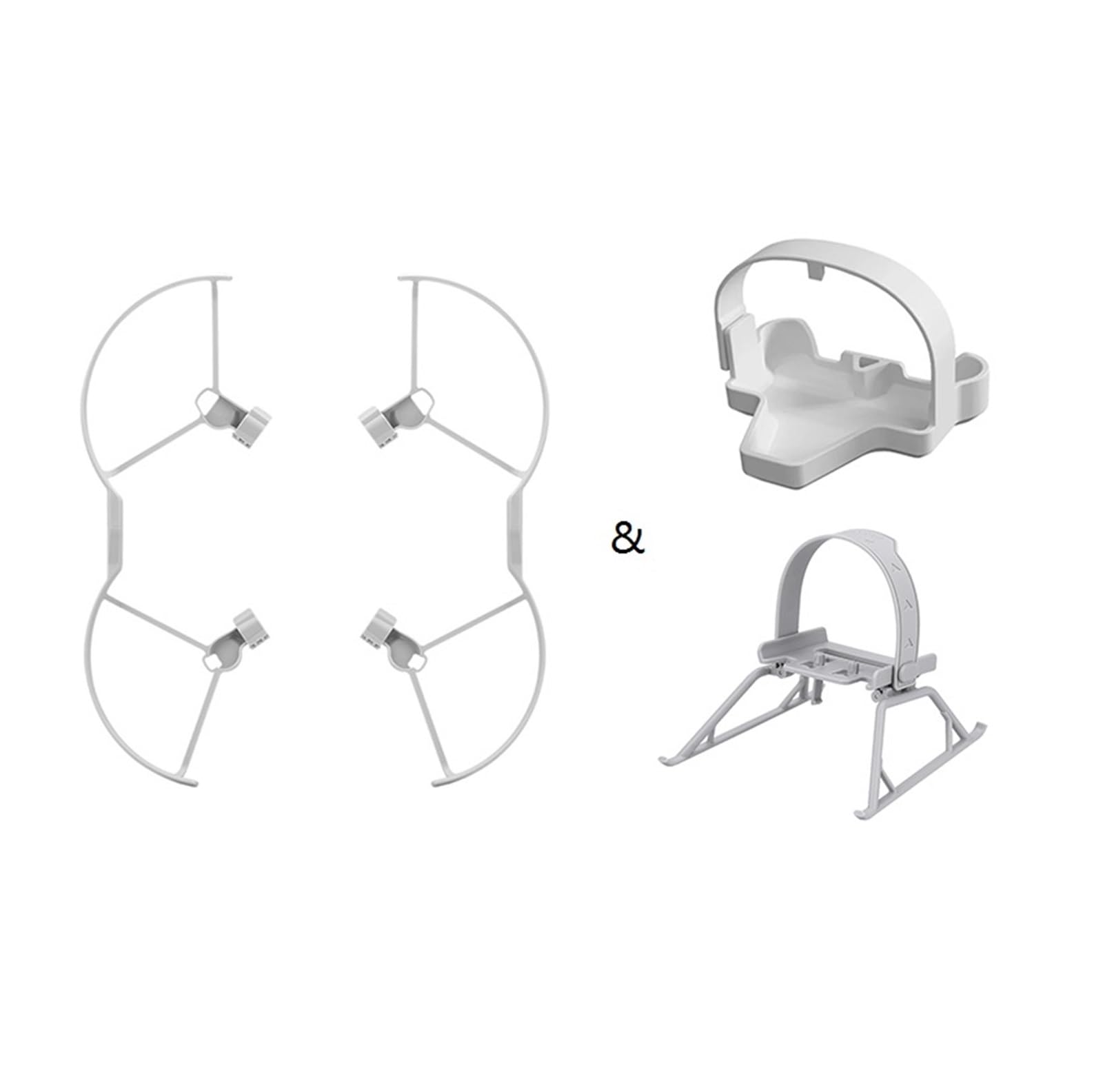 Der Drohnen-Propellerschutz ist mit Ersatz-Mini4Pro-Schutzzubehör kompatibel(3 in 1) von JKGVNCT