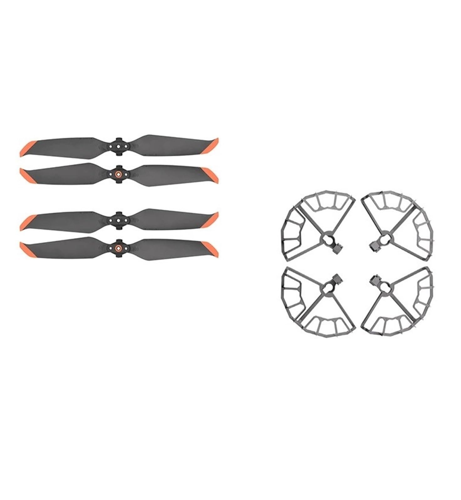 Drohnen-Propellerschutz, kompatibel mit Ersatz-MavicAir2/2SDrone-Zubehör, halboffener Typ(2 in 1 A) von JKGVNCT