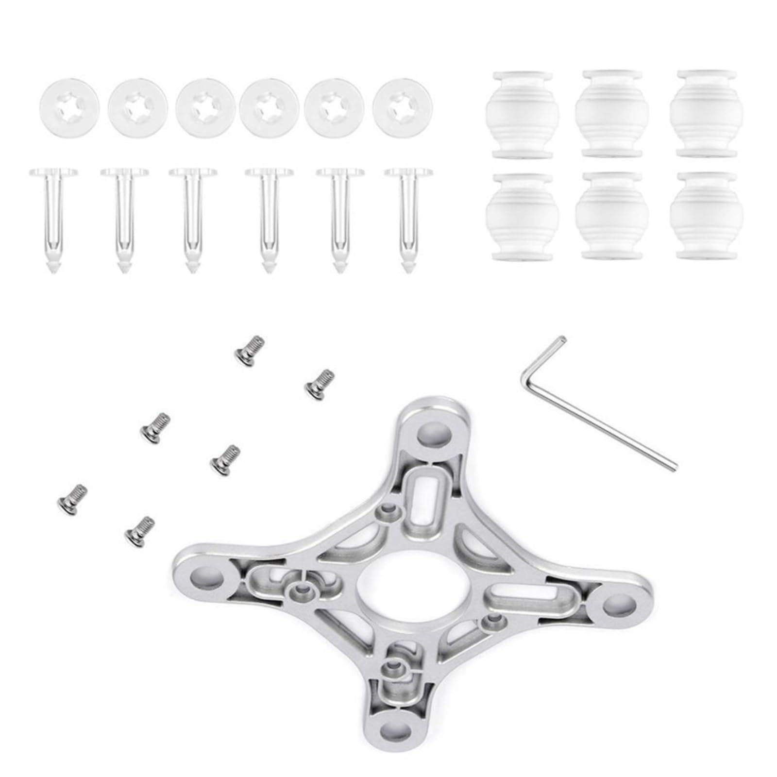 Drohnenzubehör, kompatibel mit Phantom3 Standard3sSE, stoßdämpfende Kugel, Universal-Montageplatte, Anti-Drop-Pin-Kit(For 3 standard) von JKGVNCT