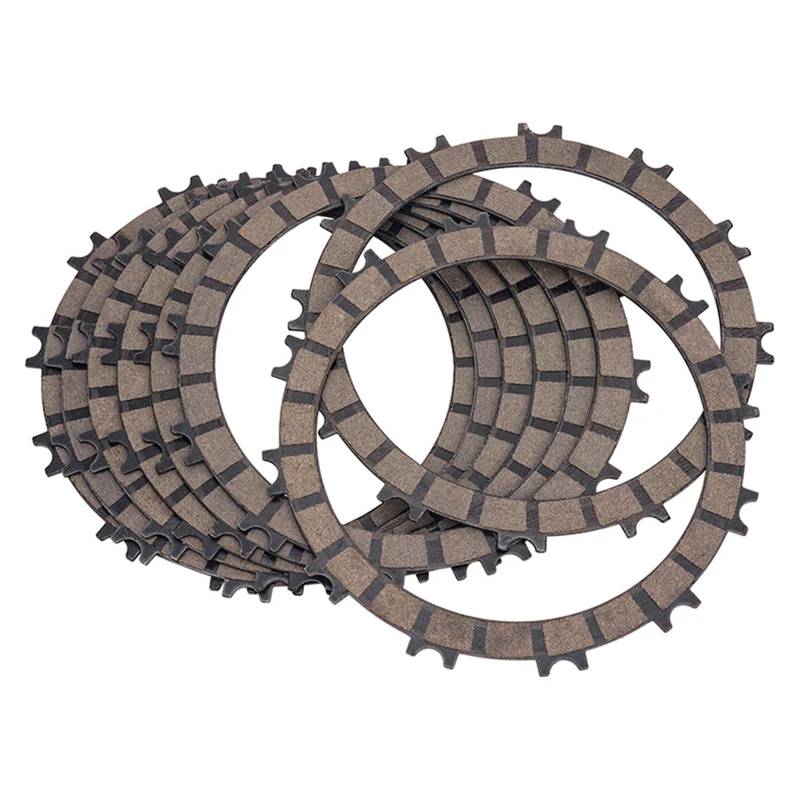 Motorrad-Kupplungsreibungsplatten und Stahlplatten-Set, kompatibel mit den Modellen EC250 EC300 2021 2022 2023(8pcs Clutch Plates) von JKGVNCT