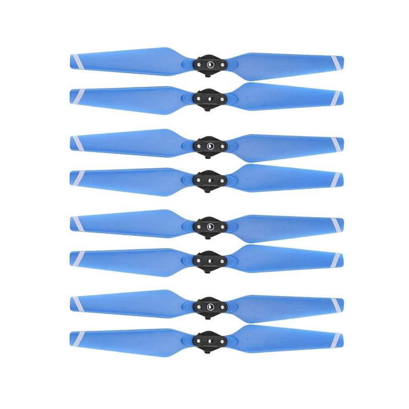 Propeller 8330 ist geeignet for Pro UAV CW CCW Folding Wing Fan Ersatzzubehör 8 Stück(Blue) von JKGVNCT