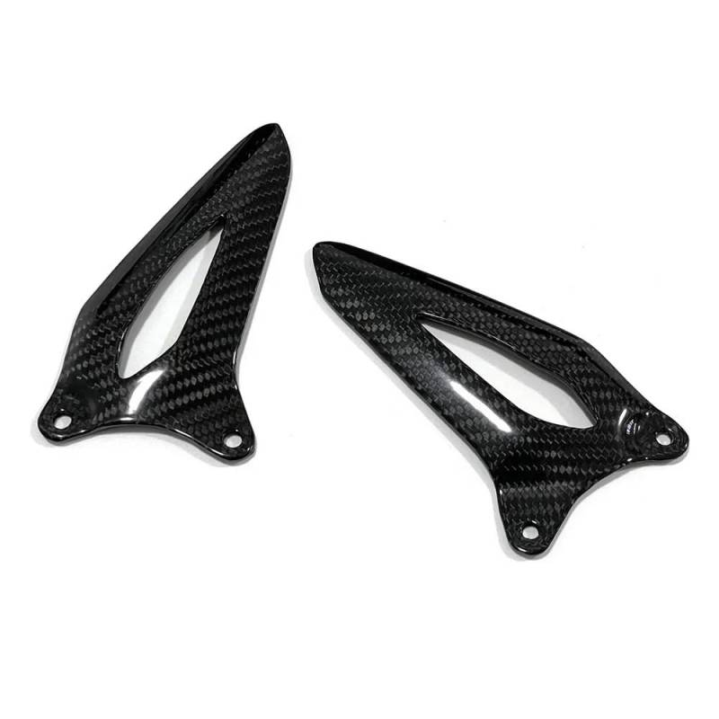 Fußrasten Pedal Carbon Fiber Motorrad Zubehör Für Tr&iumph Für Speed ​​​​für Triple 1200RS 1200RR 2021-2024 Ferse Schutz Pedal von JKYWOL