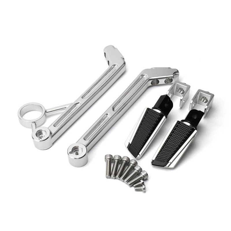 Fußrasten Pedal Für R9T Für RNINET Für Racer Für Scrambler Motorrad Zubehör Hinten Passagier Fußrasten Fuß Peg Rest Pedal Halterung Kit von JKYWOL