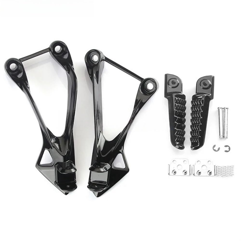 Fußrasten Pedal Hintere Fußrasten Fußrasten Fußrastenpedale Halterung für Ka&wasaki ZX6R ZX-6R 2005-2008 05 06 07 08 ZX636 05 06 2005-2006 Motorrad von JKYWOL