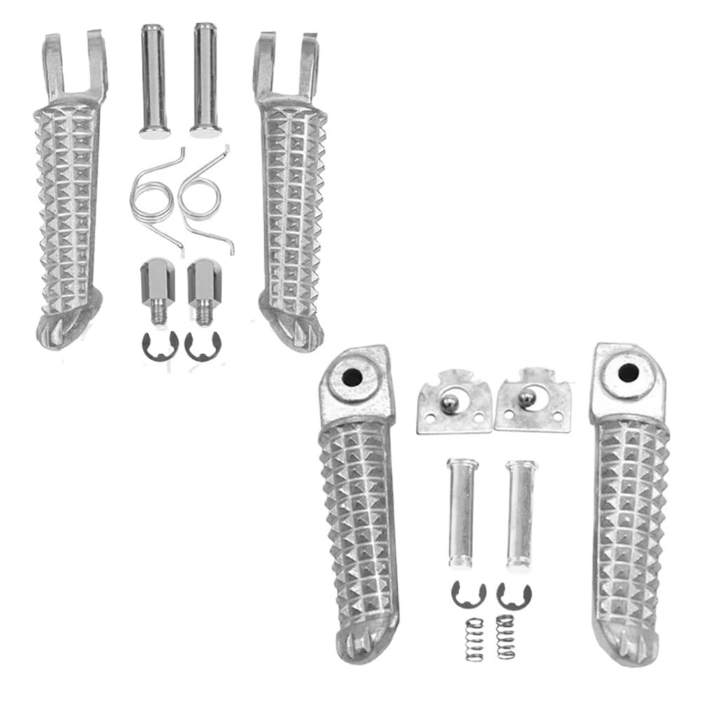 Fußrasten Pedal Motorrad Vorne Hinten Fußrasten Fußrasten Für YA&MAHA YZF R1 1998-2021 R6 1999-2020 R6S 2003-2009 von JKYWOL