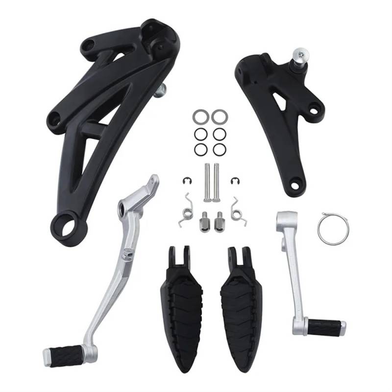 Fußrasten Pedal Motorradfahrer Fußrasten Halterung Hebel Pedal Set Für Diavel Für Carbon 12-17 1200 FL 2018 von JKYWOL