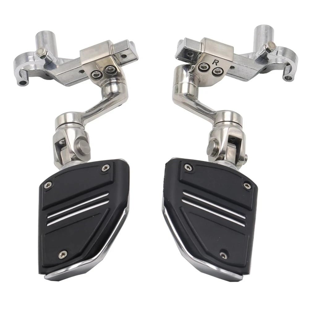 Fußrasten Pedal Zubehör Twin Rail Fußstütze Fußstützen Kit Bremspedalabdeckung Für Goldwing GL1800 Für Tour DCT Airbag-Teile von JKYWOL