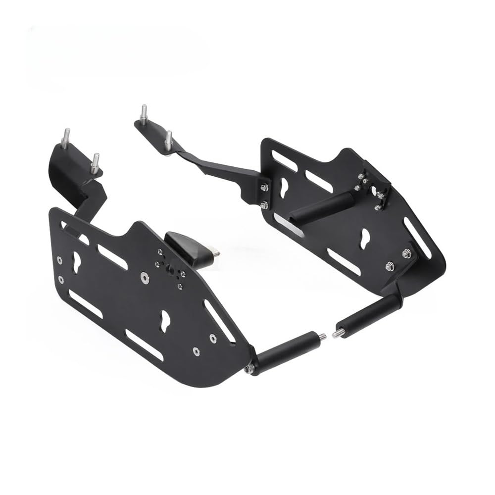 Hinten Sitz Gepäckträger Sidebox Rack Gepäck Unterstützung Für CF&Moto 450MT 2024 450MT Hinten Sattel Tasche Halterung Träger Halter Motorrad Zubehör von JKYWOL