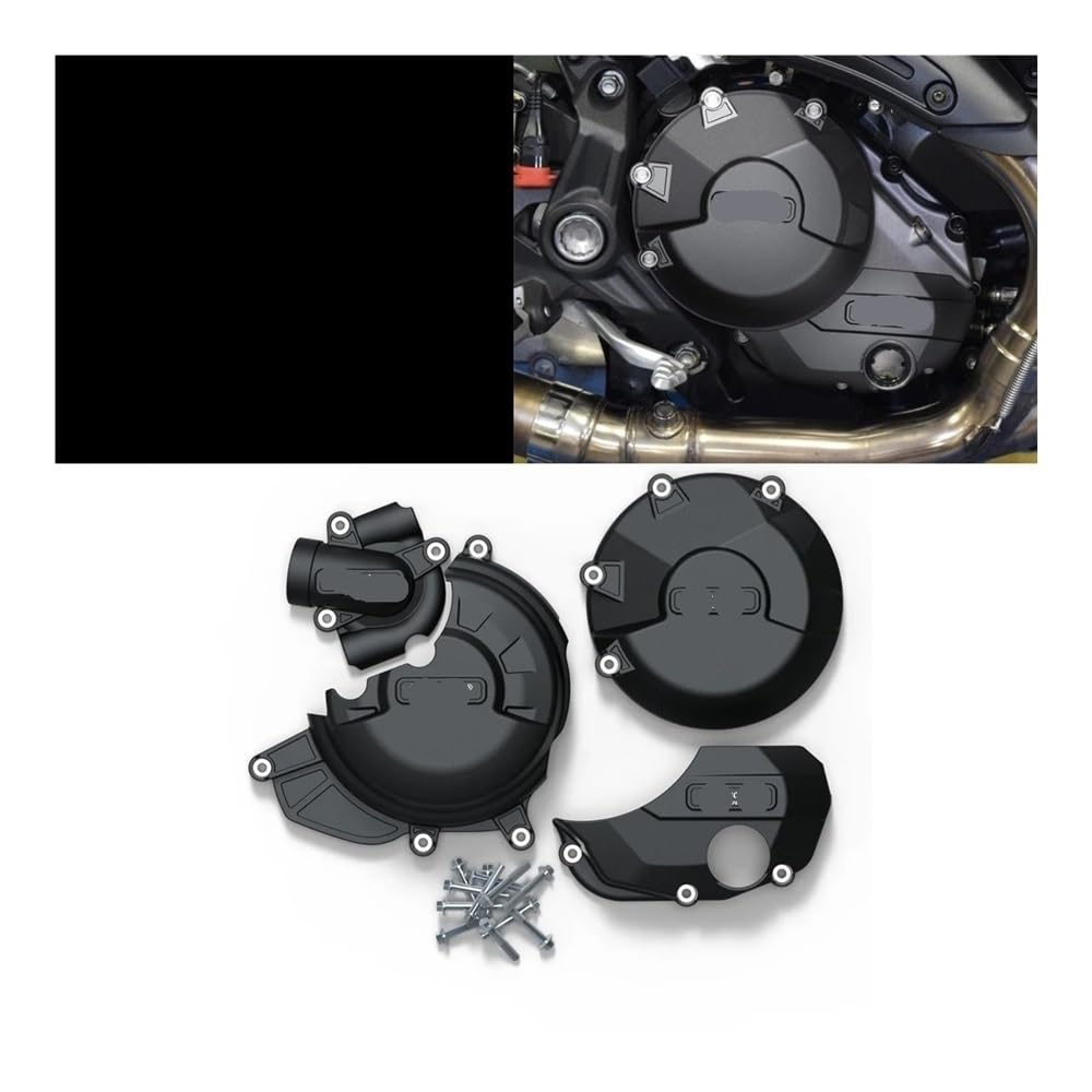 Motor Abdeckung Schutz Fall Für Du&Cati Für Monster 1200 1200S 2017-2021 Motorrad Crash Fall Schutz Motor Schutz Abdeckung Schutz Fall Stator von JKYWOL