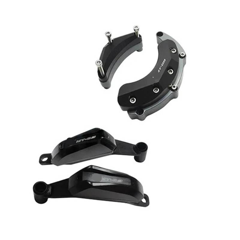 Motor Abdeckung Schutz Fall Motor Motor Schutz Fall Sliders Für YA&MAHA MT-09 FZ-09 FJ-09 XSR 900 MT09 Für Tracer FZ09 FJ09 XSR900 MT 09 von JKYWOL