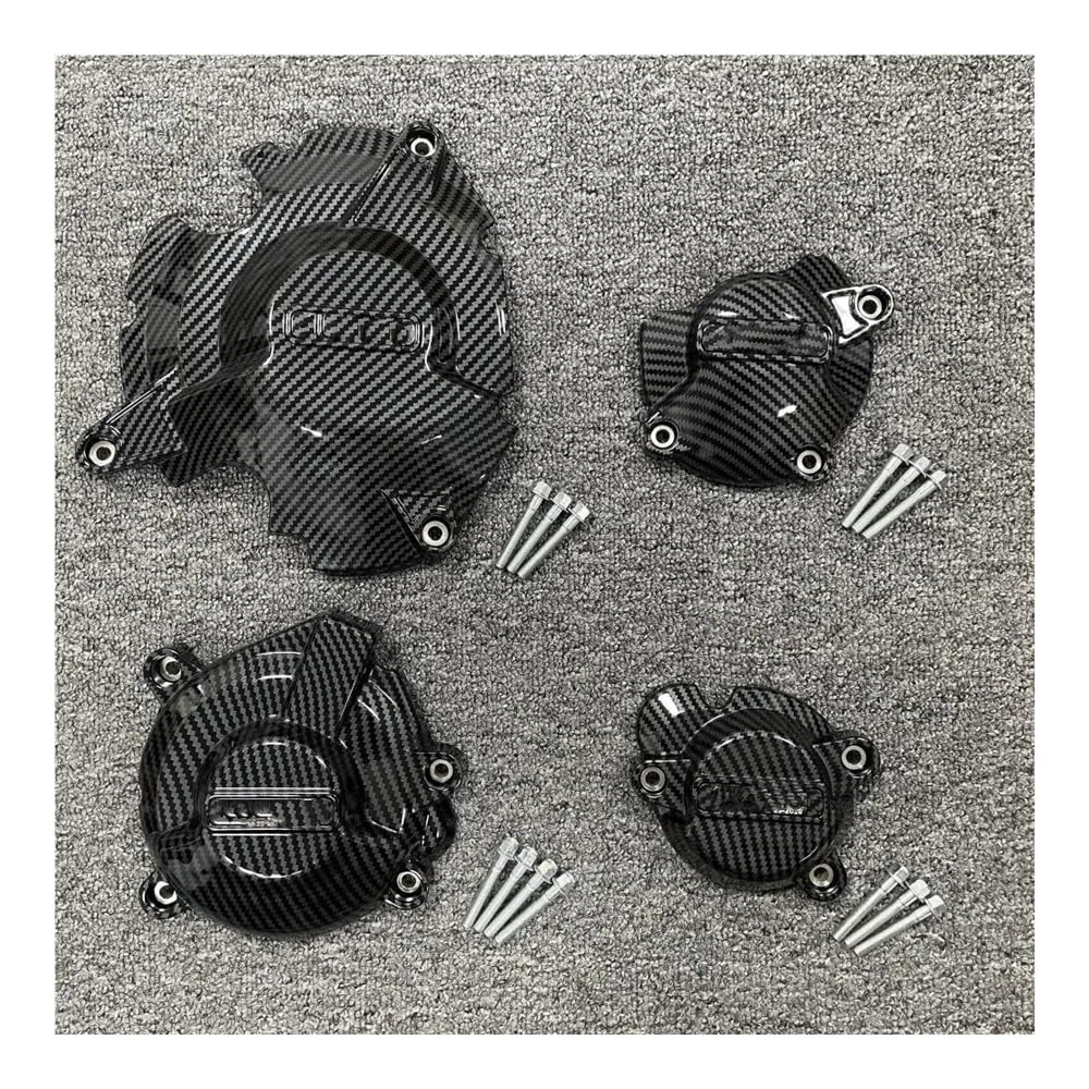 Motor Abdeckung Schutz Fall Motorabdeckung Für Su&zuki GSXR 600 750 2004~2005 GSXS750 2017~2023 Motorrad-Lichtmaschine-Kupplungsschutzzubehör von JKYWOL