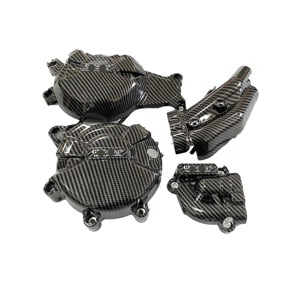 Motor Abdeckung Schutz Fall Motorrad Motor Schutz Abdeckung Schutz Fall Stator Schutz Für YA&MAHA XSR700 FZ-07 MT-07 Für Tracer 2014-2022 Für TENERE 700 von JKYWOL