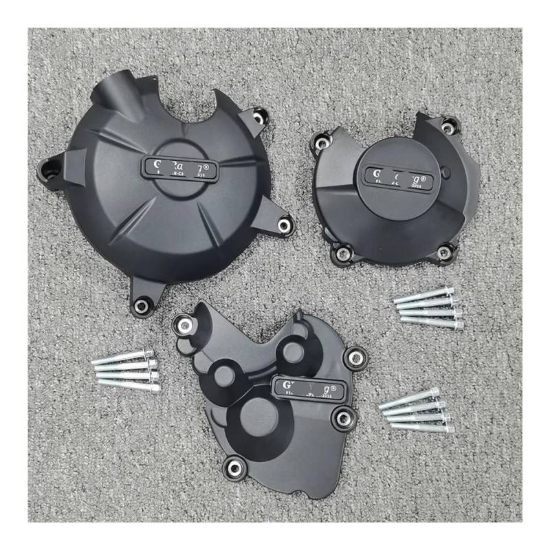 Motor Abdeckung Schutz Fall Motorräder Motor Abdeckung Schutz Fall Für Fall Kurbelgehäuse Abdeckung Schutz Für Ka&wasaki ZX-6R 2007-2024 von JKYWOL