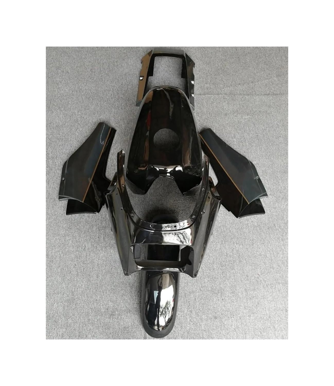 Seitenverkleidung Verkleidung Motorrad Verkleidung Karosserie Cowling Rahmen Seite Panel Kotflügel W/Tank Abdeckung Für Ka&wasaki GPZ 900 GPZ900R ZX900A Für Ninja 900 von JKYWOL