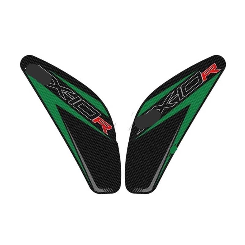 Tankaufkleber Für Ka&wasaki ZX-10R ZX10R 2011-2022 Motorrad-Kraftstofftank, rutschfeste Seiten-Kraftstofftank-Aufkleber, Wasserdichter Pad-Aufkleber von JKYWOL