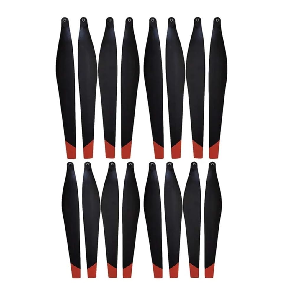 16 Stück Kohlefaser-Propeller, Nylon-Propeller R5413 R5415 CW CCW-Propeller, kompatibel mit T40 T50-Drohnenzubehör(Nylon Blades) von JKYsrUT