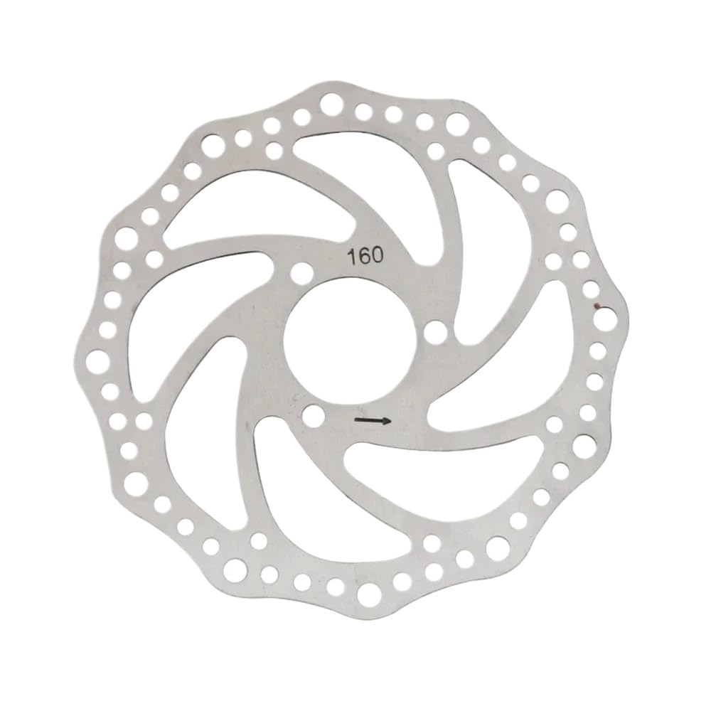 160 mm Elektroroller-Scheibenbremsrotor, 3 Löcher mit Schrauben, Zubehör Kompatibel mit verbesserte Leistung von JKYsrUT