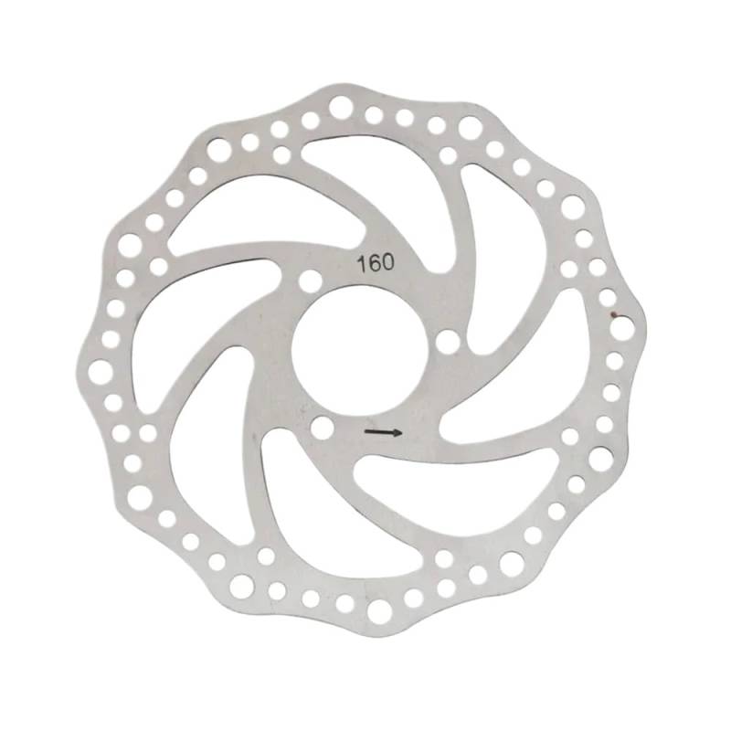 160 mm Elektroroller-Scheibenbremsrotor, 3 Löcher mit Schrauben, Zubehör Kompatibel mit verbesserte Leistung von JKYsrUT
