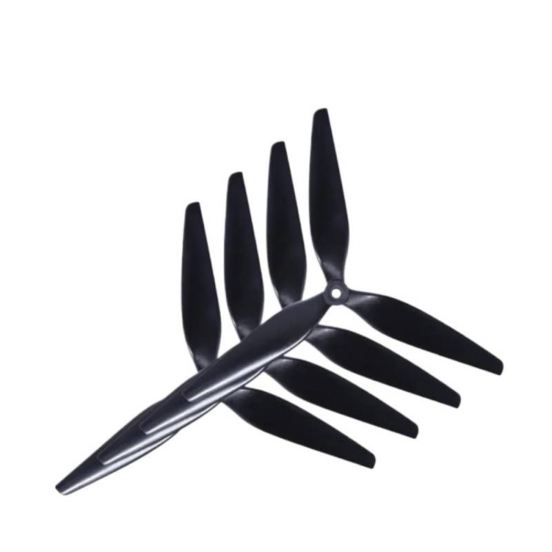 2 Paare (2CW + 2CCW) 10X5X3 1050 3Black-Carbon Nylon Propeller Kompatibel mit RC Multirotor X-Klasse FPV von JKYsrUT