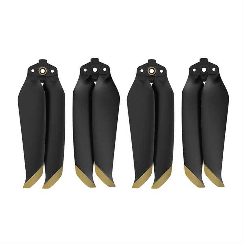 4 Stück Propeller Geräuscharm 7238F Props Ersatzteile Kompatibel mit Mavic Air 2S / Mavic Air 2 Drohnenzubehör(Gold) von JKYsrUT