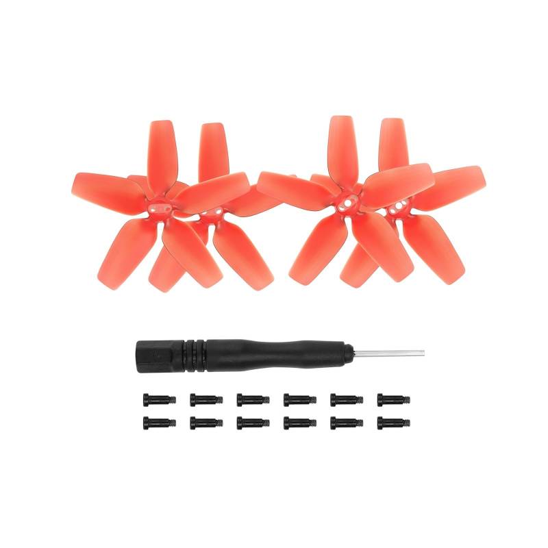 4 stücke Propeller 2925S Propeller Ersatz Ersatzteile Kompatibel mit Drone Zubehör(Red) von JKYsrUT