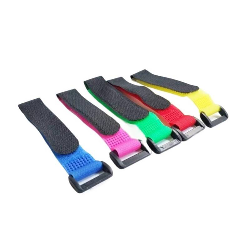 5 stücke 2 * 20 30 45cm Aufkleber Strap Lipo Band Verschluss Wiederverwendbare Kabelbinder Kompatibel mit 250 450 500 550 Quadcopter(20cm) von JKYsrUT