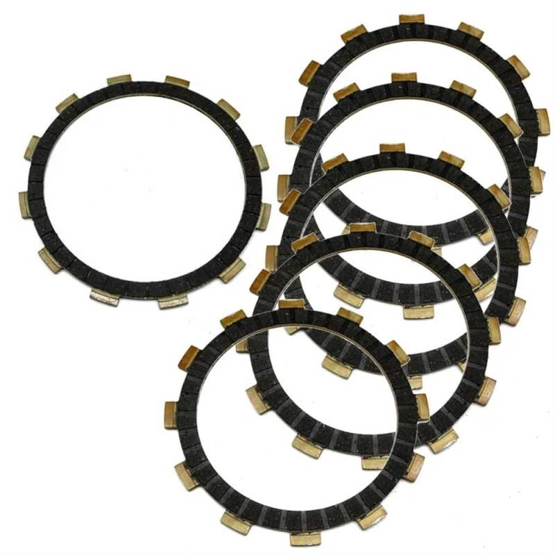 6-teiliges Motorrad-Kupplungsplatten-Kit Kompatibel mit LS650F 1986 LS650P 1986 1987 1988 LS650P 1995-2004 von JKYsrUT