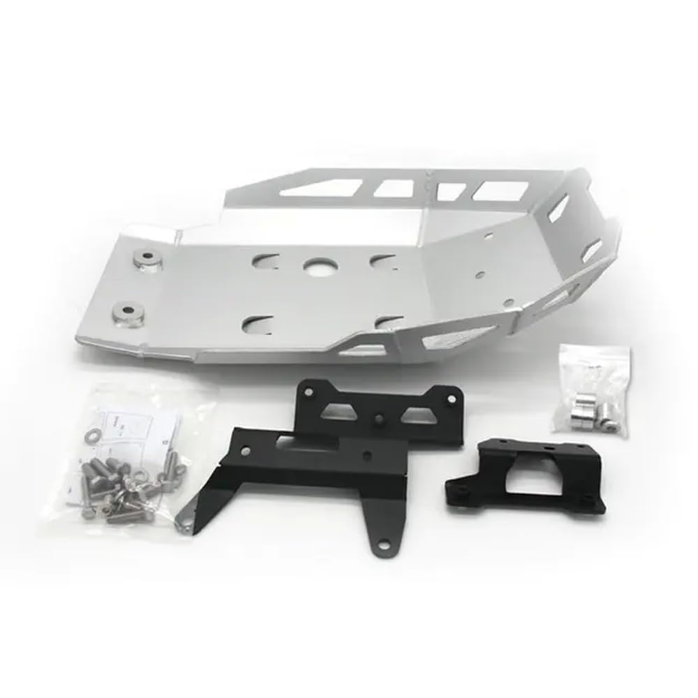 F750GS Skid Plate Motor Chassis Schutz Abdeckung Kompatibel Mit F750GS F850GS 2018 2019 Motorrad Zubehör(Silver) von JKYsrUT