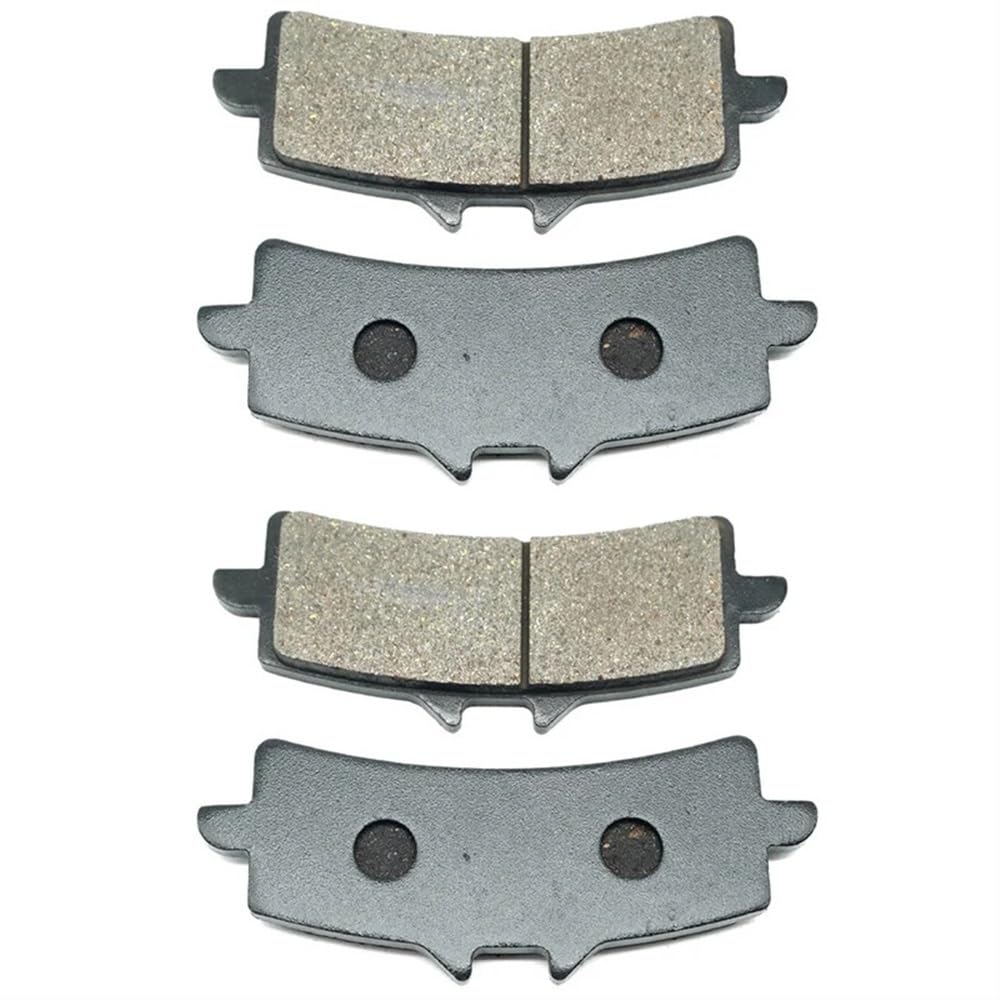 Kompatibel mit 900 2020-2021 GT Low 900 GT Pro Motorrad Vorne und Hinten Bremsbeläge Disc kit Set Teile(2 Front Brake Pads) von JKYsrUT