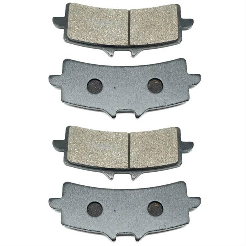 Kompatibel mit 900 2020-2021 GT Low 900 GT Pro Motorrad Vorne und Hinten Bremsbeläge Disc kit Set Teile(2 Front Brake Pads) von JKYsrUT