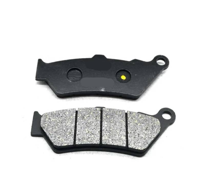 Kompatibel mit MW F650 650 ABS 2000 2001 2002 2003 2004 2005 2006 F650 GS 2008-2016 Motorrad vorne hinten Bremsscheibe Pads Kits Set(Front Brake Pads) von JKYsrUT