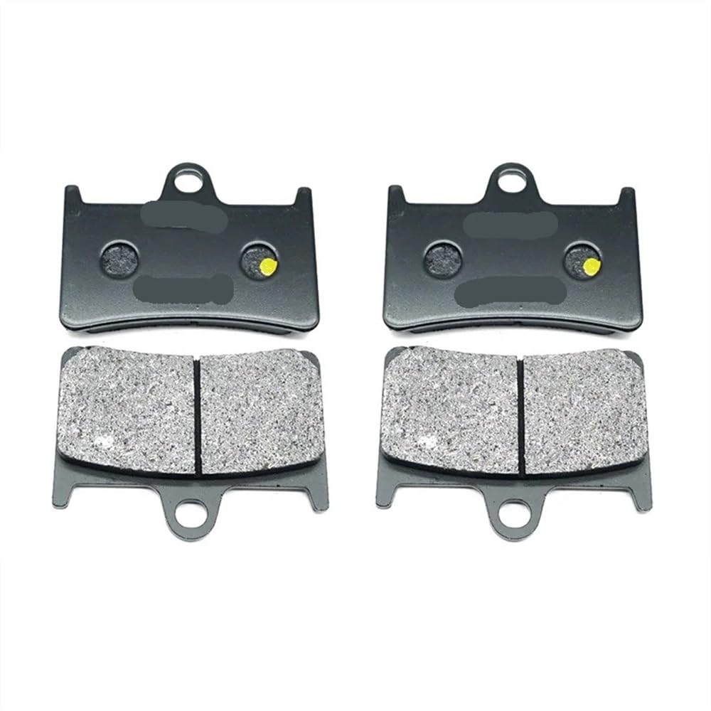 Kompatibel mit YZFR1 YZF-R1 1998 1999 2000 2001 YZF r1 Vorne Hinten Bremsbeläge Kit Set Disc Motorrad(2 Front Brake Pads) von JKYsrUT