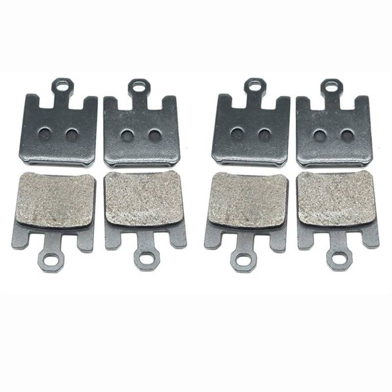 Kompatibel mit ZX12R 2004 2005 2006 2007 ZX1200 ZX12 ZX 12 1200 R 12R ZX1200R Vorne Hinten Bremsbeläge KIt Set Disc(4 Front Brake Pads) von JKYsrUT