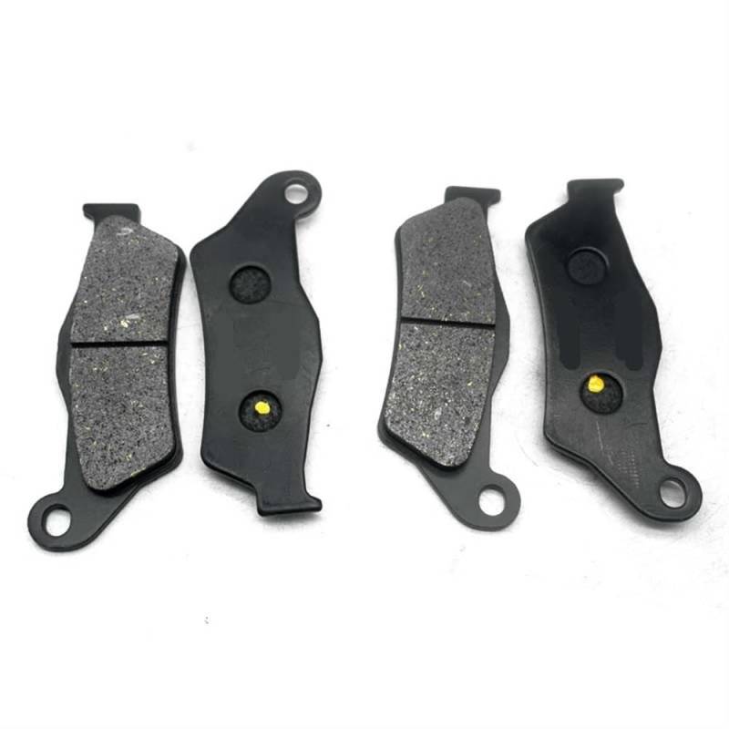 Motorrad-Bremsbeläge vorn und hinten, Satz Teile, kompatibel mit 800 XCA 2018 XRT 2018 2019 2020 XRX XCX(2 Front Brake Pads) von JKYsrUT