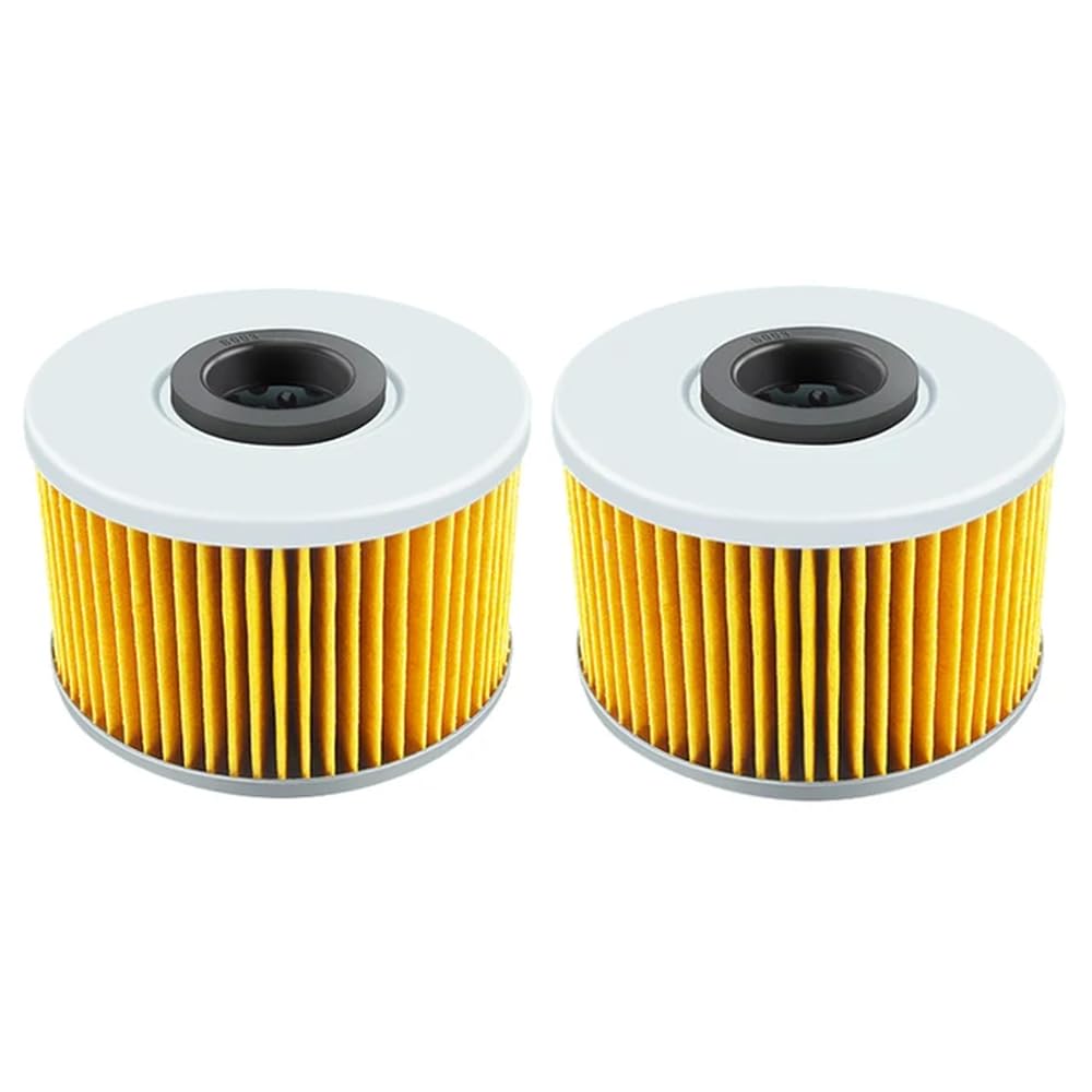 Performance-Motorrad-Ölfilter, kompatibel mit TRX 420 500 520 Foreman Rubicon SXS1000 Pioneer M3 M5 M6 Talon SXS10S4 SXS10SR SXS10S2X(2pc-Yellow) von JKYsrUT