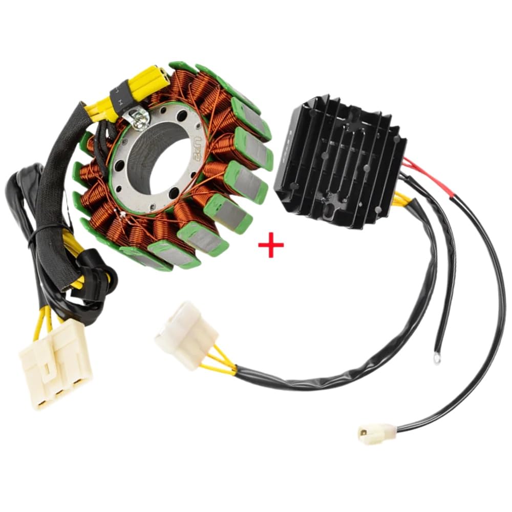 Regler Gleichrichter Magneto Motor Stator Generatorspule Kompatibel mit 125 und 200 Modelljahre 2012 bis 2018 125 Duke200 Statorspulenzündung von JKYsrUT