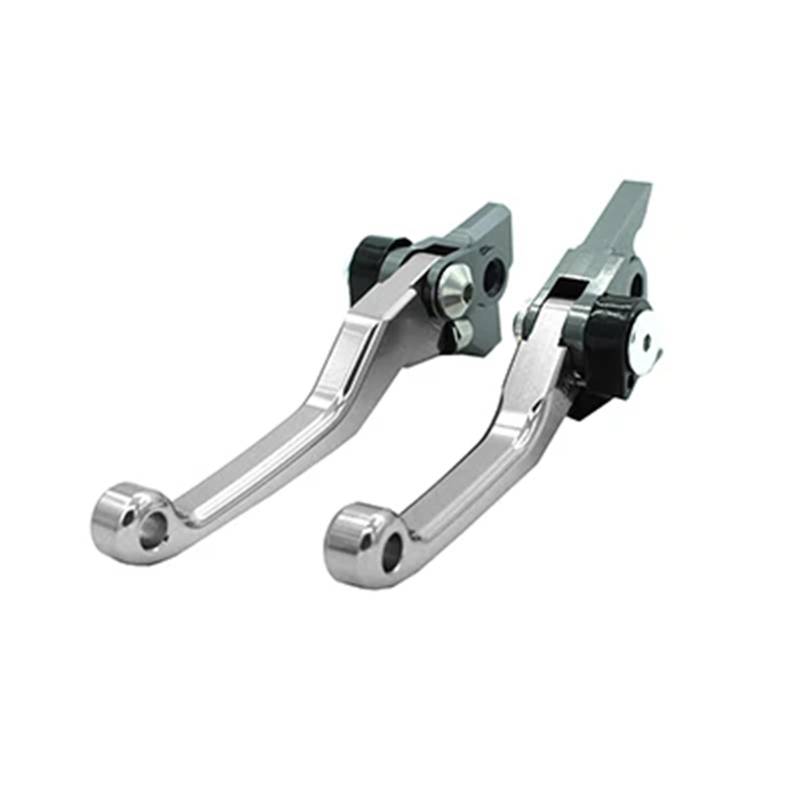 JLJLJ Klappbarer Pivot-Kupplungsbremshebel for S//u//z//u//k//i R//M125 R//M250 1996 1997 1998 1999 2000 2001 2002 2003(Silver) von JLJLJ