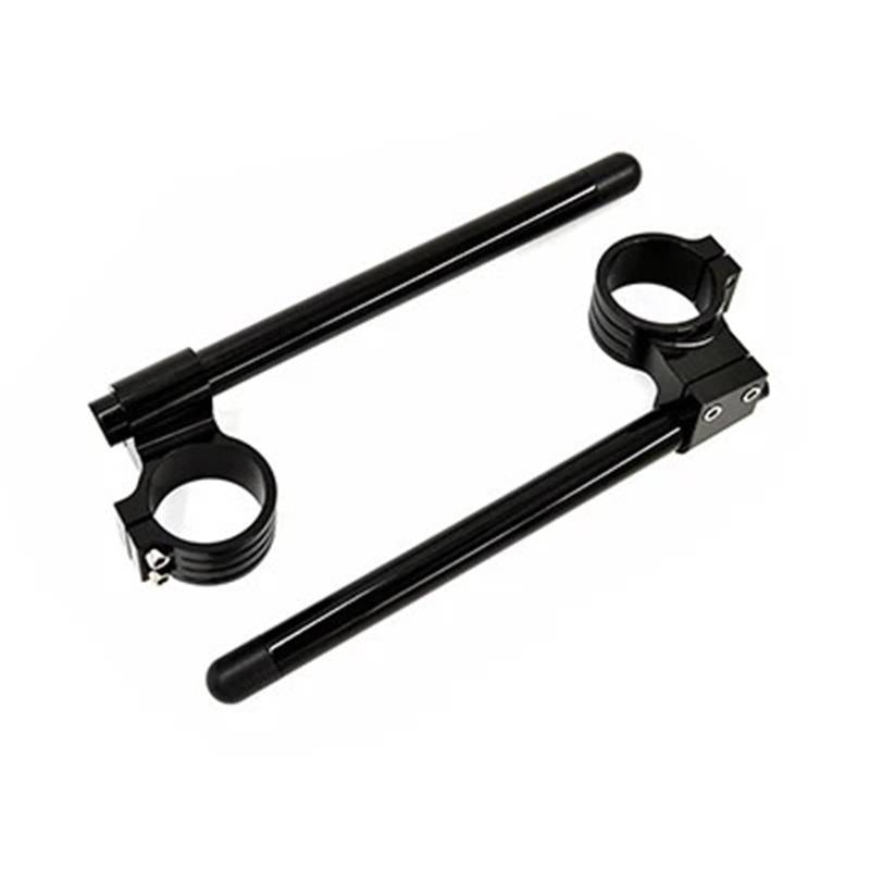 JLJLJ Motorrad 43mm-Gabel Clip-On-Stangen Riser-Clip for h // o // n // d // a CBR1100xx CBR600 F4 F4I XR600 VFR800 V // T // E // C RC30 VFR750R(Black) von JLJLJ