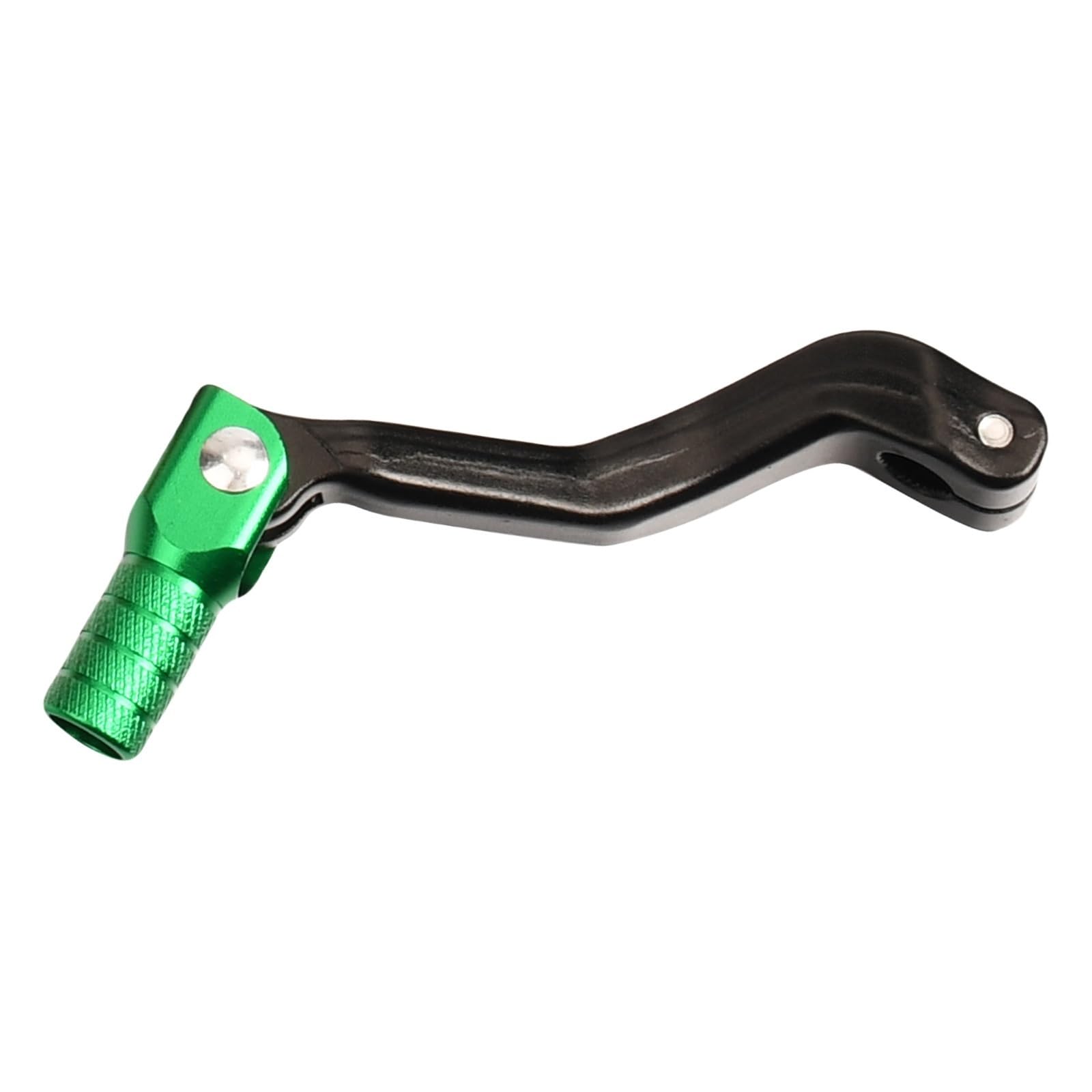 JLJLJ Motorrad Klappbarer Aluminium-Schalthebel for K//a//y//o N//C 125 150 200 A//T//V Dirt Bike Pit Bikes Schalthebel Motocross Enduro(Black Green) von JLJLJ