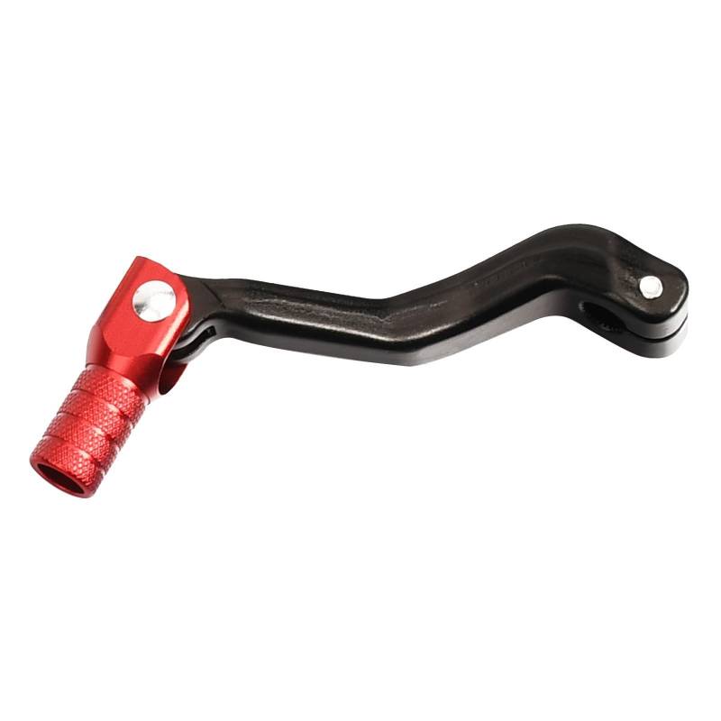 JLJLJ Motorrad Klappbarer Aluminium-Schalthebel for K//a//y//o N//C 125 150 200 A//T//V Dirt Bike Pit Bikes Schalthebel Motocross Enduro(Black Red) von JLJLJ