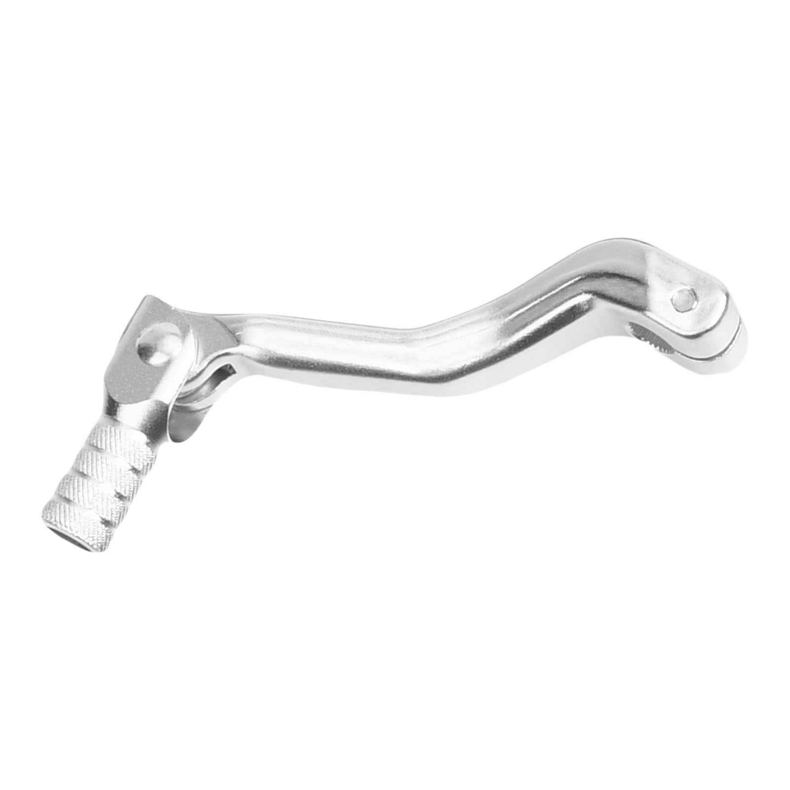 JLJLJ Motorrad Klappbarer Aluminium-Schalthebel for K//a//y//o N//C 125 150 200 A//T//V Dirt Bike Pit Bikes Schalthebel Motocross Enduro(Silver) von JLJLJ